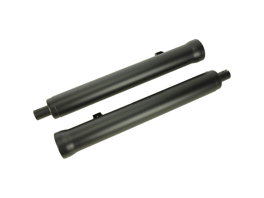 Cobra USA COB-5207B 4" Slip-On Mufflers Black for Indian Big Twin 14-Up w/Hard Saddle Bags