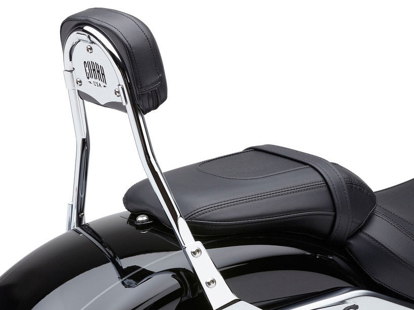 Cobra USA COB-602-2007 Short Quick Detachable Sissy Bar Kit Chrome for Fat Boy/Breakout 18-Up