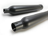 Cobra USA COB-6109RB 4" Neighbor Hater Slip-On Mufflers Black for Touring 17-Up