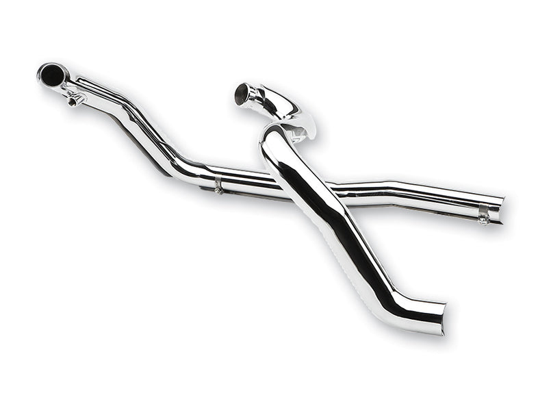 Cobra USA COB-6251 True Dual Headers Chrome for Touring 85-08