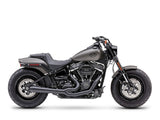 Cobra USA COB-6475B El Diablo 2-1 Exhaust Black w/Black End Cap for Breakout/Fat Boy 18-Up/FXDR 19-Up