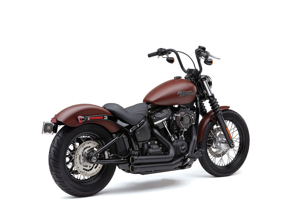 Cobra USA COB-6712B Speedster 909 Exhaust Black for Deluxe/Softail Slim/Street Bob/Low Rider 18-Up/Standard 20-Up