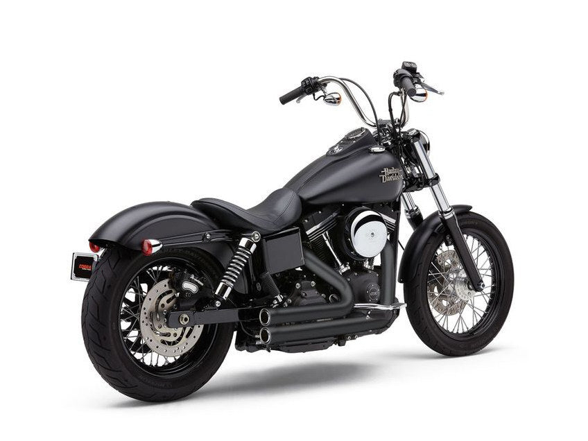 Cobra USA COB-6713B Speedster 909 Exhaust Black for Heritage Classic/Sport Glide 18-Up