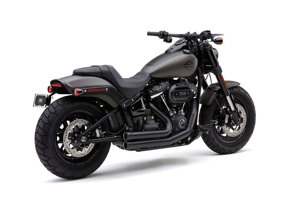 Cobra USA COB-6714B Speedster 909 Exhaust Black for Fat Bob 18-Up