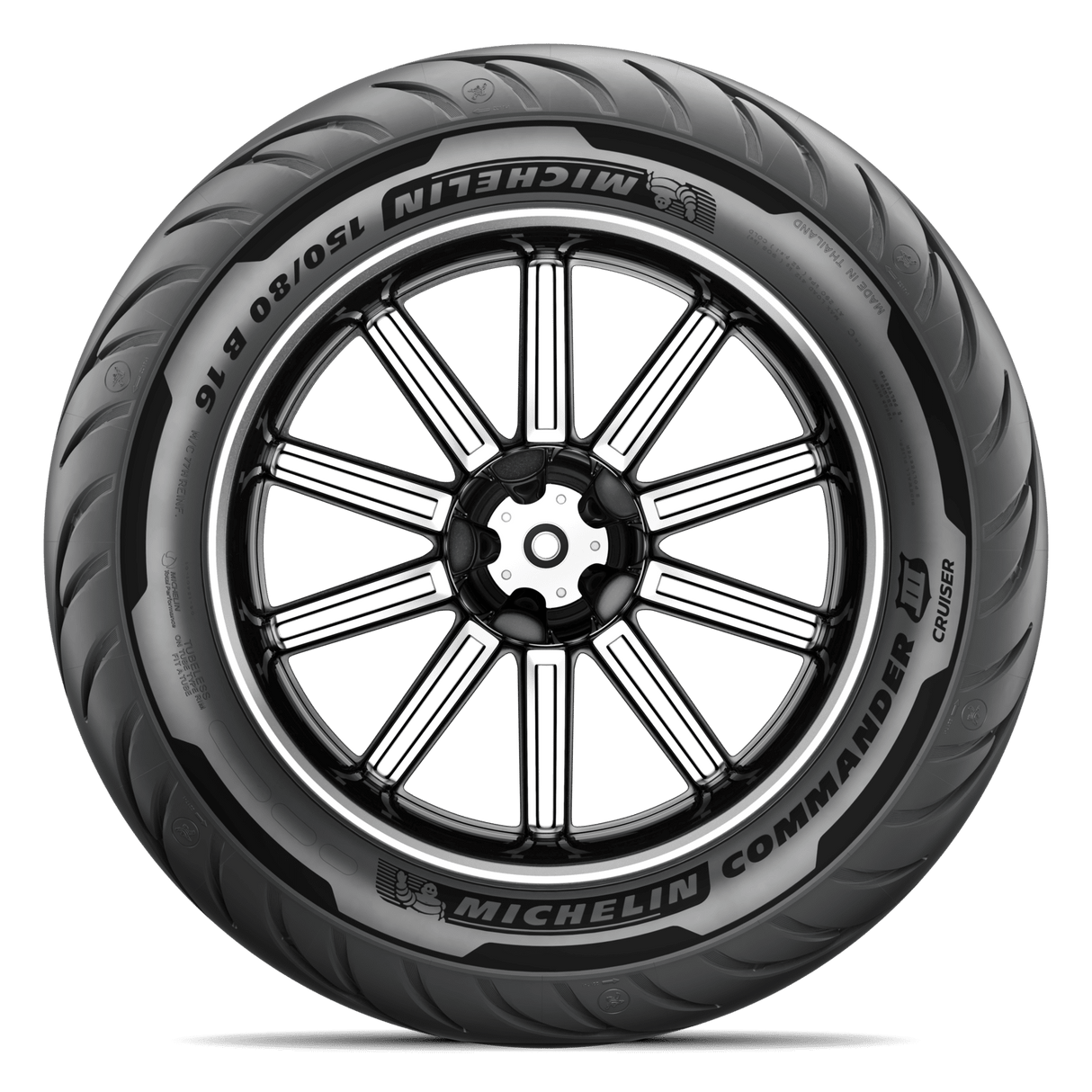 Michelin Commander III Cruiser Rear Tyre 140/90 B-16 77H Reinforced Tubeless