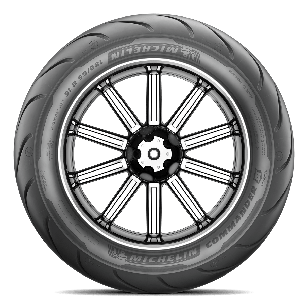 Michelin Commander III Touring Rear Tyre 180/55 B-18 80H Reinforced Tubeless