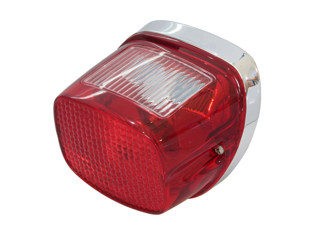 Chris Products CP-8048 Taillight w/Red Lens for most Big Twin/Sportster 1973-98