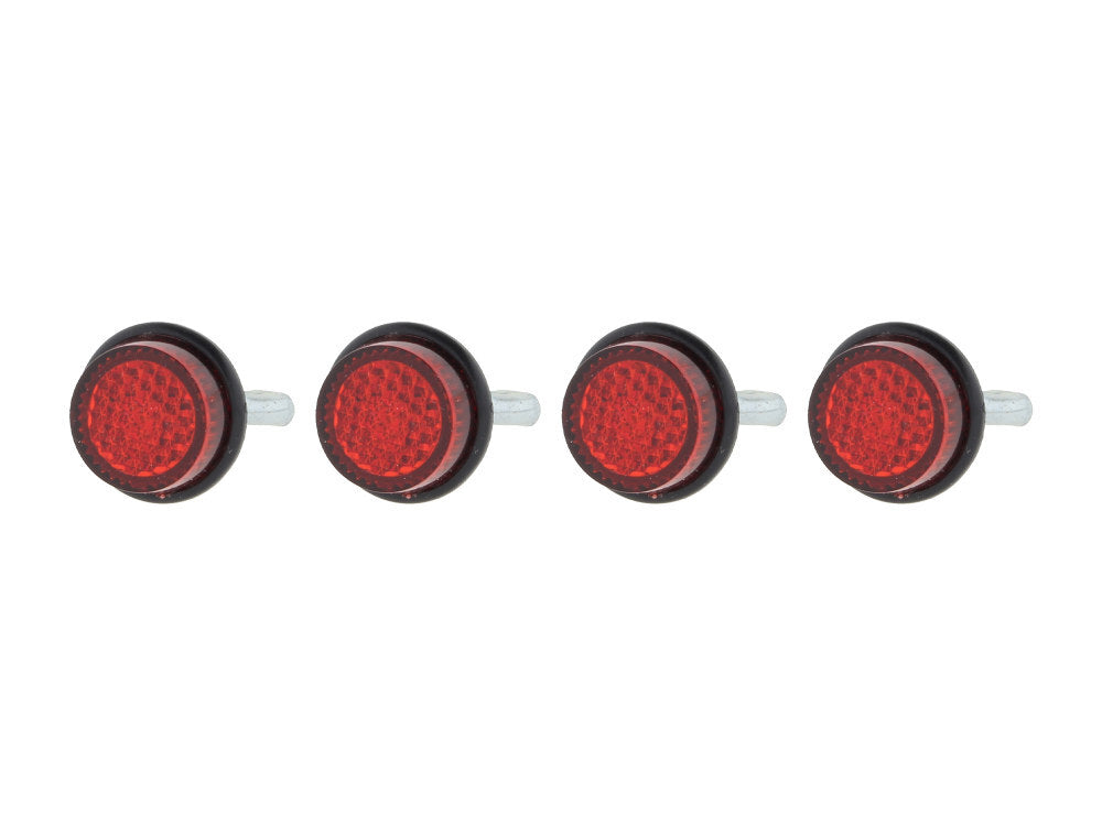 Chris Products CP-CH4R Red Reflectors (4 Pack)