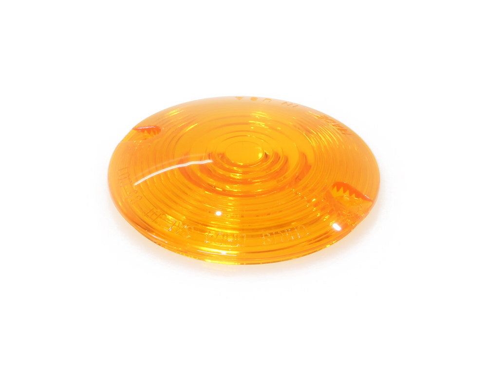 Chris Products CP-DHD4A Turn Signal Lens Amber for FL Softail 86-17/Road King 93-17/most Touring 86-07