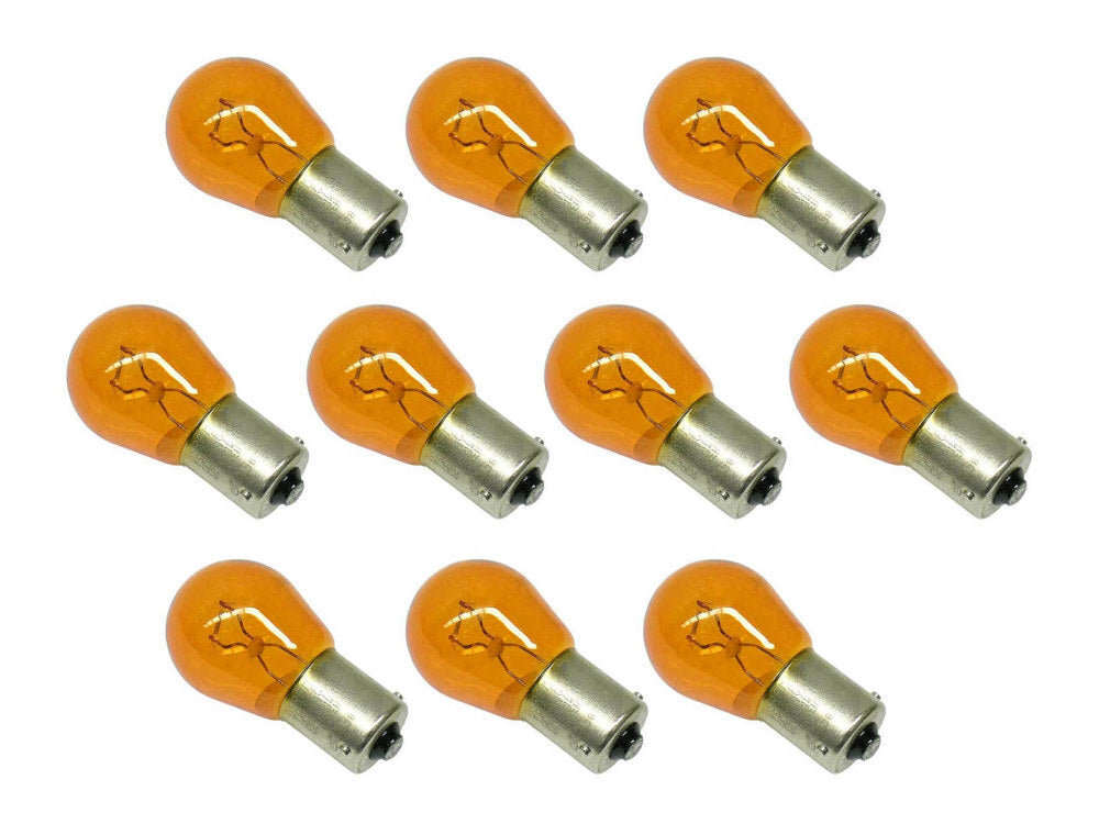 Cycle Pro LLC CPL-14403A 12V Amber Turn Signal Bulb (10 Pack)