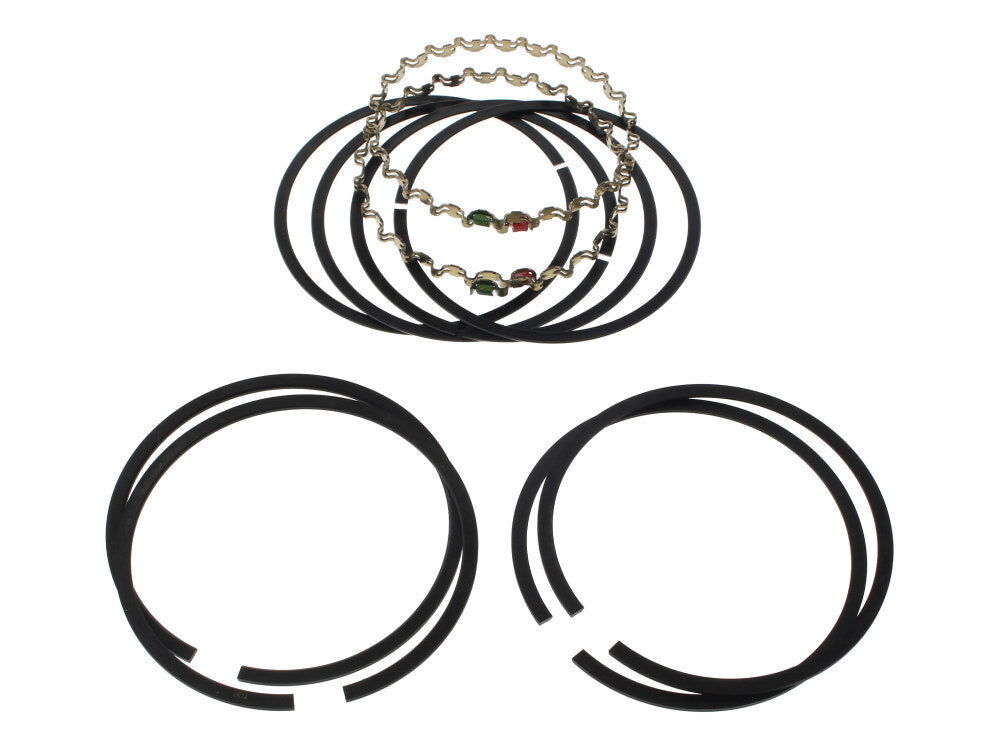 Cycle Pro LLC CPL-28002C +.010" Size Cast Piston Rings for 74ci/1200cc Big Twin 48-80