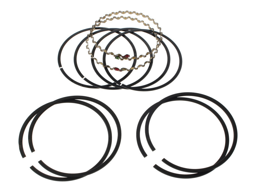 Cycle Pro LLC CPL-28013C +.005" Size Cast Piston Rings for Evolution Big Twin 84-99/1200cc Sportster 88-03