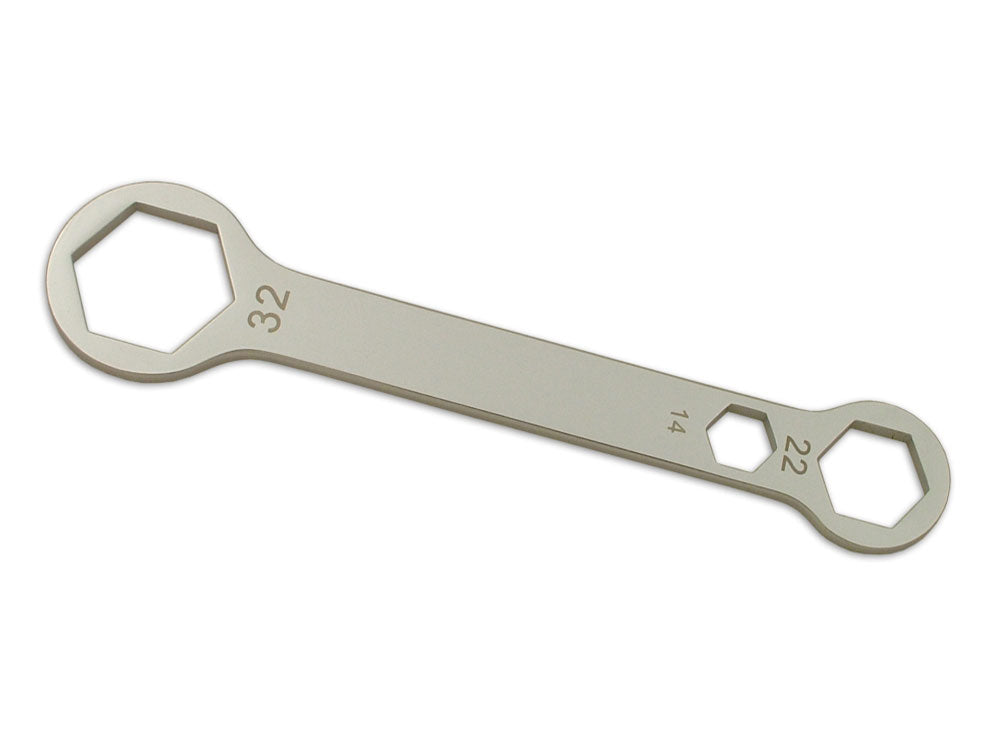 CruzTOOLS CT-AW142232 Combo Axle Wrench 14mm x 22mm x 32mm