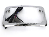 Cycle Visions CV4623 Curved Slick Signal Run/Turn/Brake & Number Plate Frame Chrome for Softail 11-17