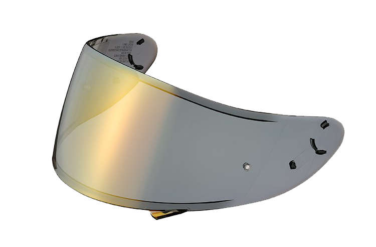 Shoei CWR-1 Gold Spectra Visor for NXR/RYD/X-SPIRIT III Helmets