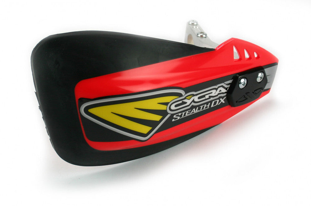 Cycra Stealth DX Handguards Complete Racer Pack Red