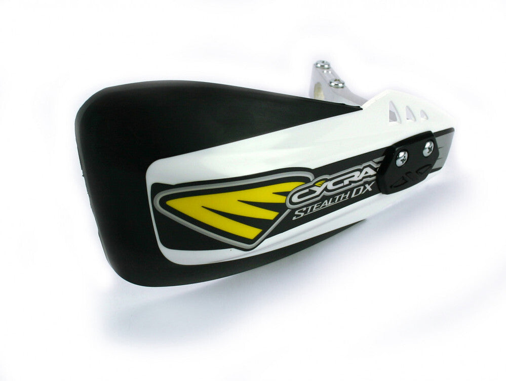 Cycra Stealth DX Handguards Complete Racer Pack White