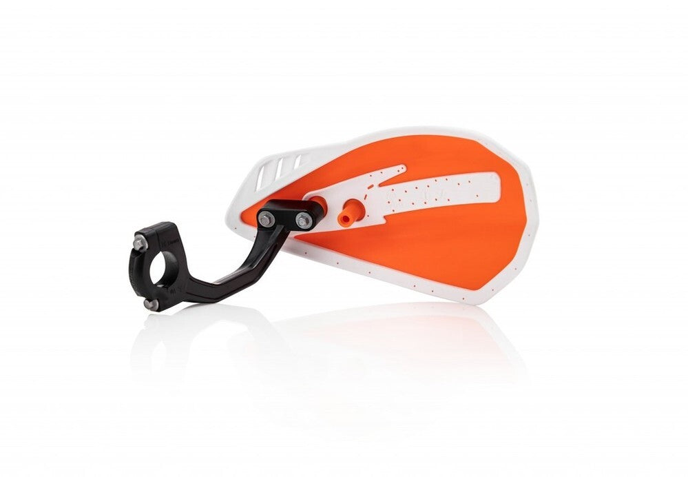 Cycra Cyclone Handguards Orange/White