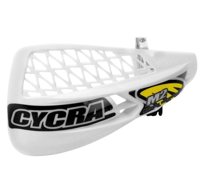 Cycra M2 Recoil Vented Handguards Racer Pack White