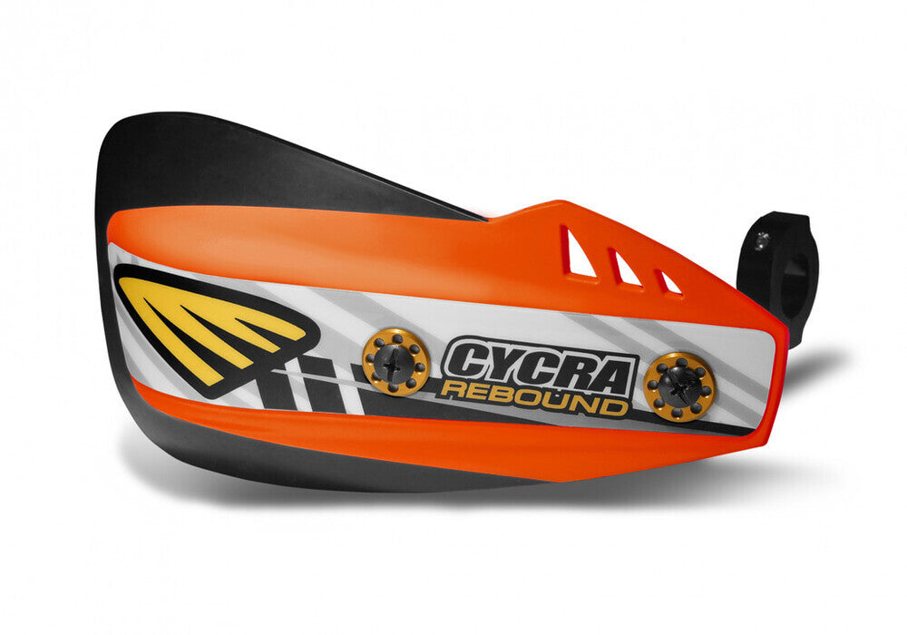 Cycra Rebound Handguards Racer Pack Orange w/Alloy Mounts