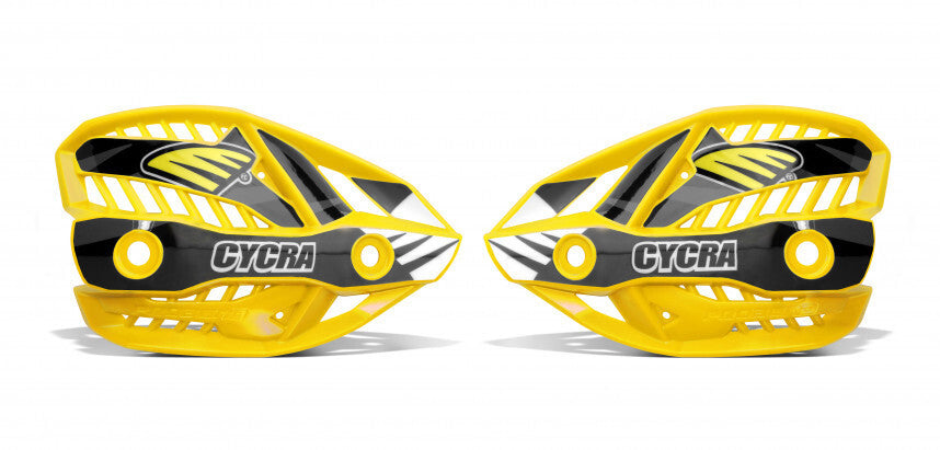 Cycra Replacement Handguard Shields w/out Covers Yellow for Cycra Probend Ultra CRM Alloy Bars