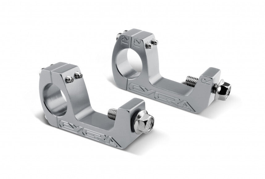 Cycra T-2 Handlebar Clamps Alloy for 2008-Up Pro Taper/Renthal Fatbar & Taper/Neken Handlebars & Series One/Probend Handguards (non-CRM)