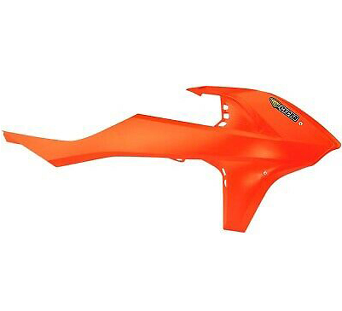 Cycra Powerflow Radiator Shrouds Orange for KTM SX/SX-F/EXC-F/XC/XC-F/XC-W 16-21