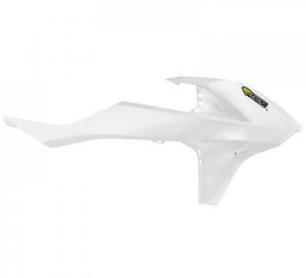 Cycra Powerflow Radiator Shrouds White for KTM SX/SX-F/EXC-F/XC/XC-F/XC-W 16-21