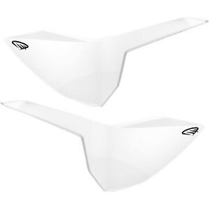 Cycra Side Number Panels White for Husqvarna FC/TC/FE/TE/FX/TX 16-20