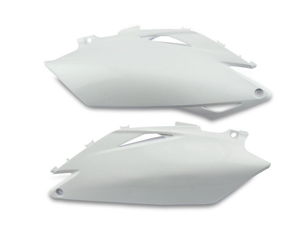 Cycra Side Number Panels White for Honda CRF250R 10-13/CRF450R 09-12