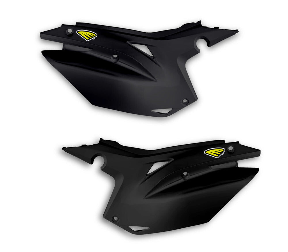 Cycra Side Number Panels Black for Honda CRF250R 14-17/CRF450R 13-16