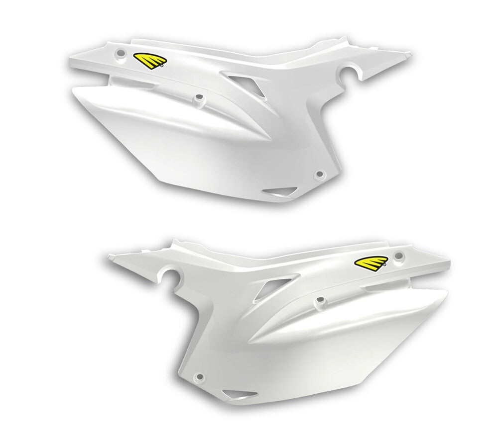 Cycra Side Number Panels White for Honda CRF250R 14-17/CRF450R 13-16