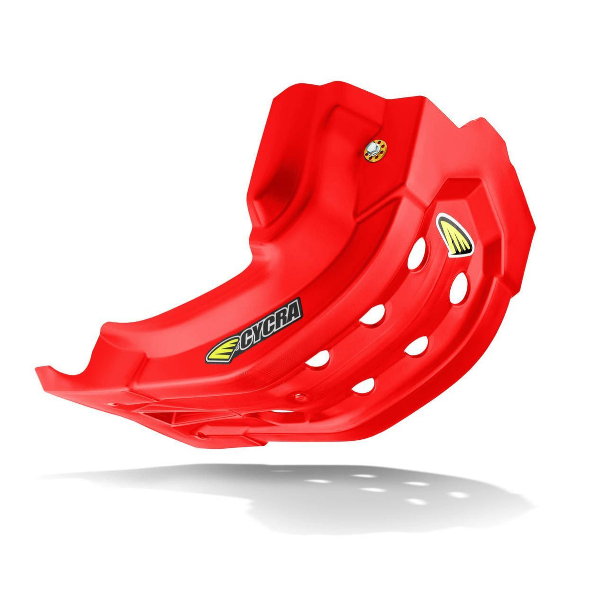 Cycra Full Armour Skid Plate Red for Honda CRF450R/CRF450RX 21-23