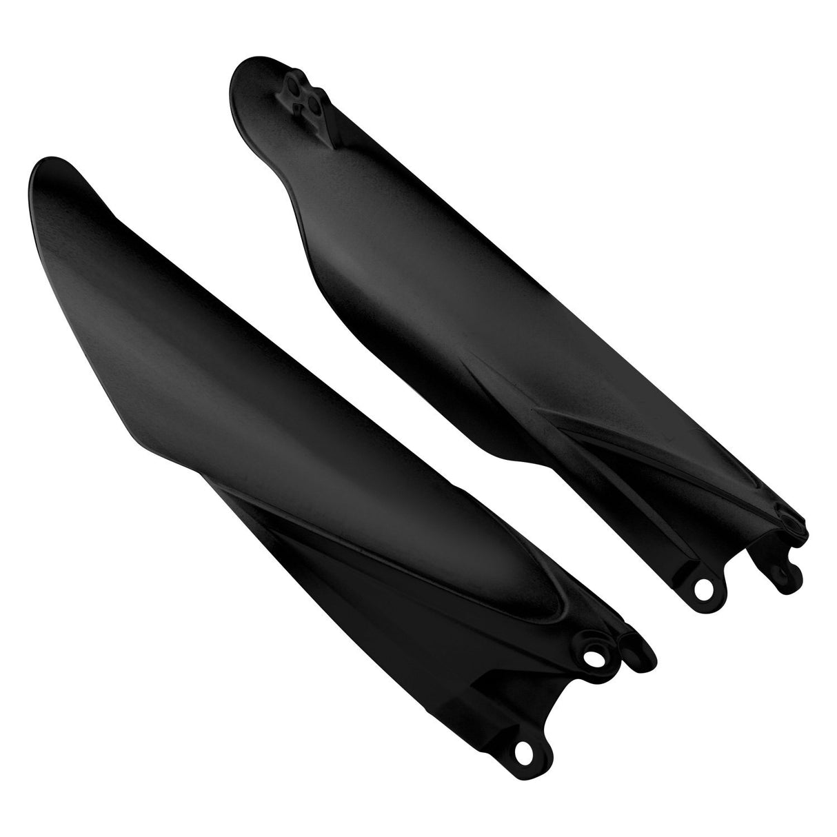 Cycra Fork Guards Black for Yamaha YZ125/YZ250 08-20/YZ250F/YZ450F 06-09