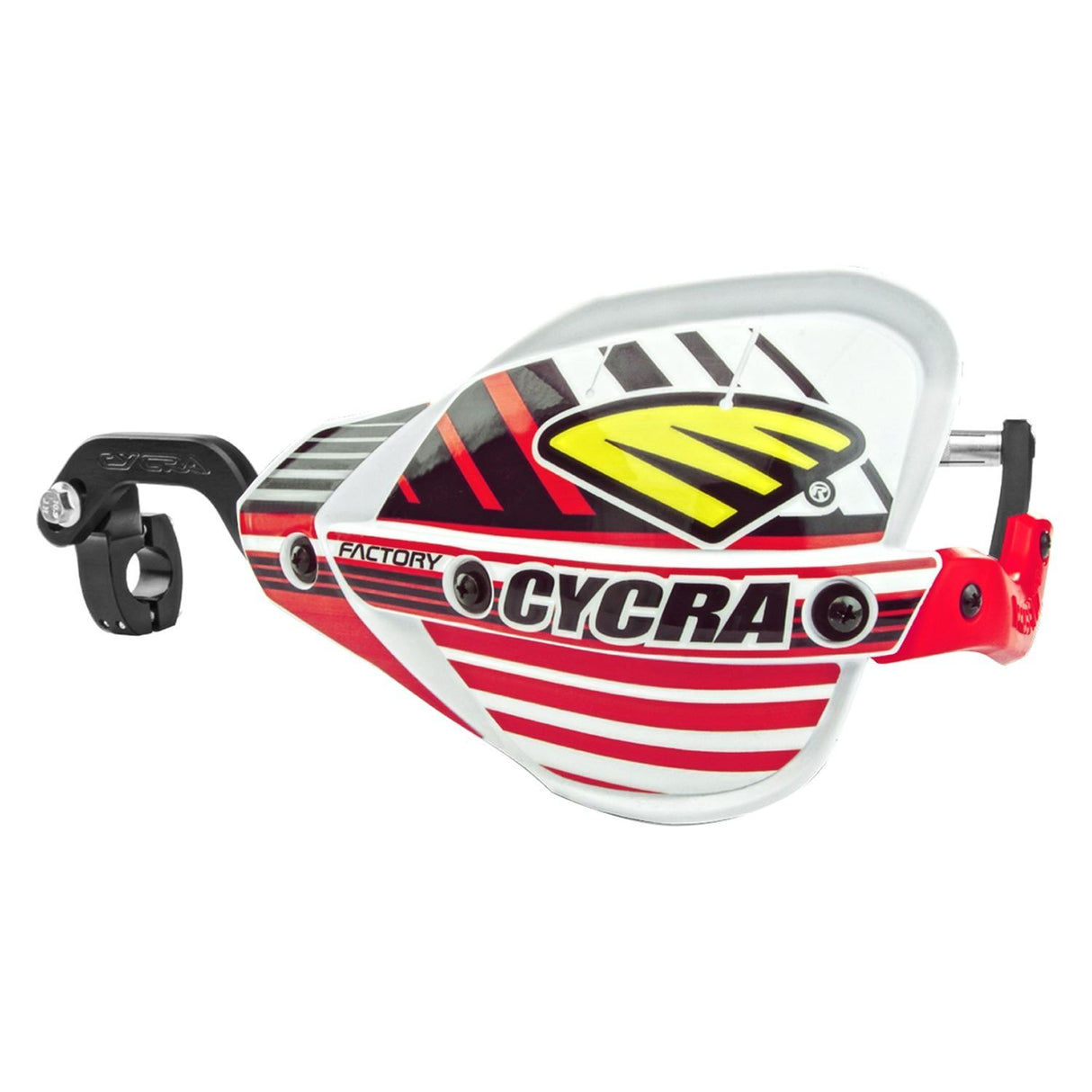 Cycra Factory Probend CRM Handguard Racer Pack Red w/1-1/8" Clamps