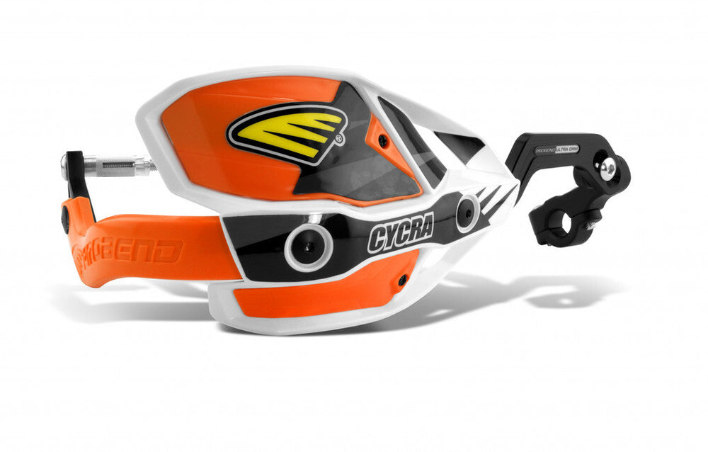 Cycra Ultra Probend CRM Handguards Racer Pack Orange w/1-1/8" Clamps