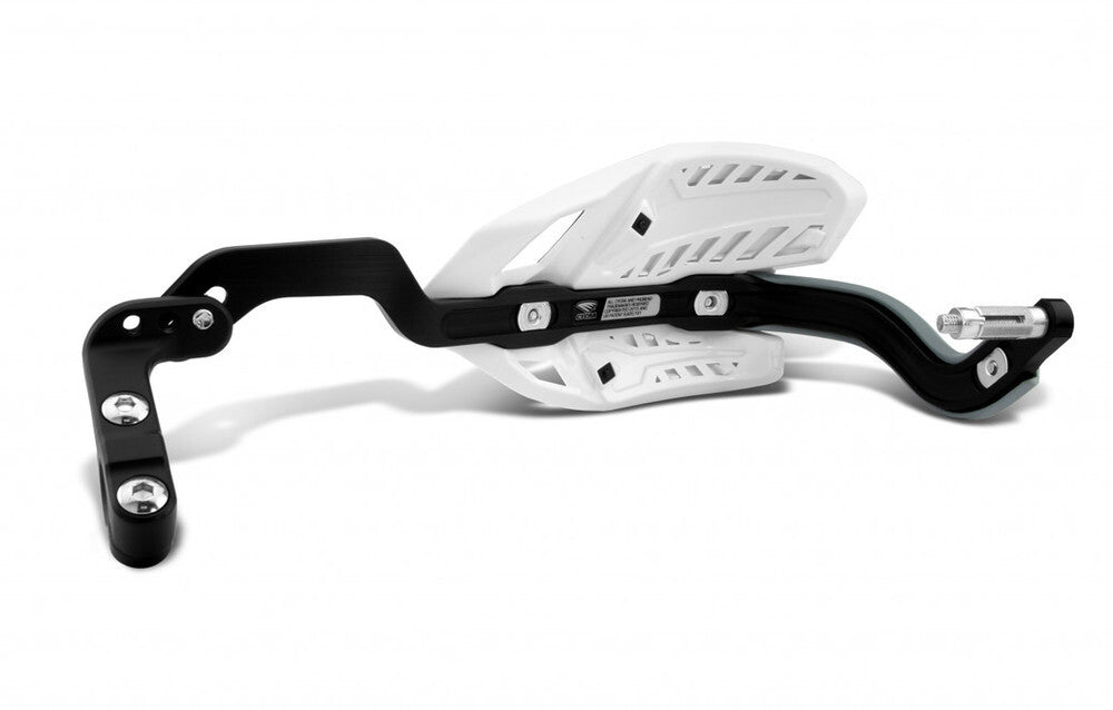 Cycra Ultra Probend CRM Handguards Racer Pack White w/1-1/8" Clamps