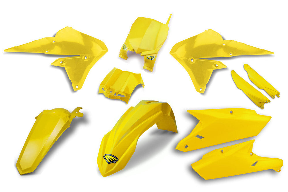 Cycra Powerflow Plastics Body Kit Yellow for Yamaha YZ250F 14-18/YZ450F 14-17