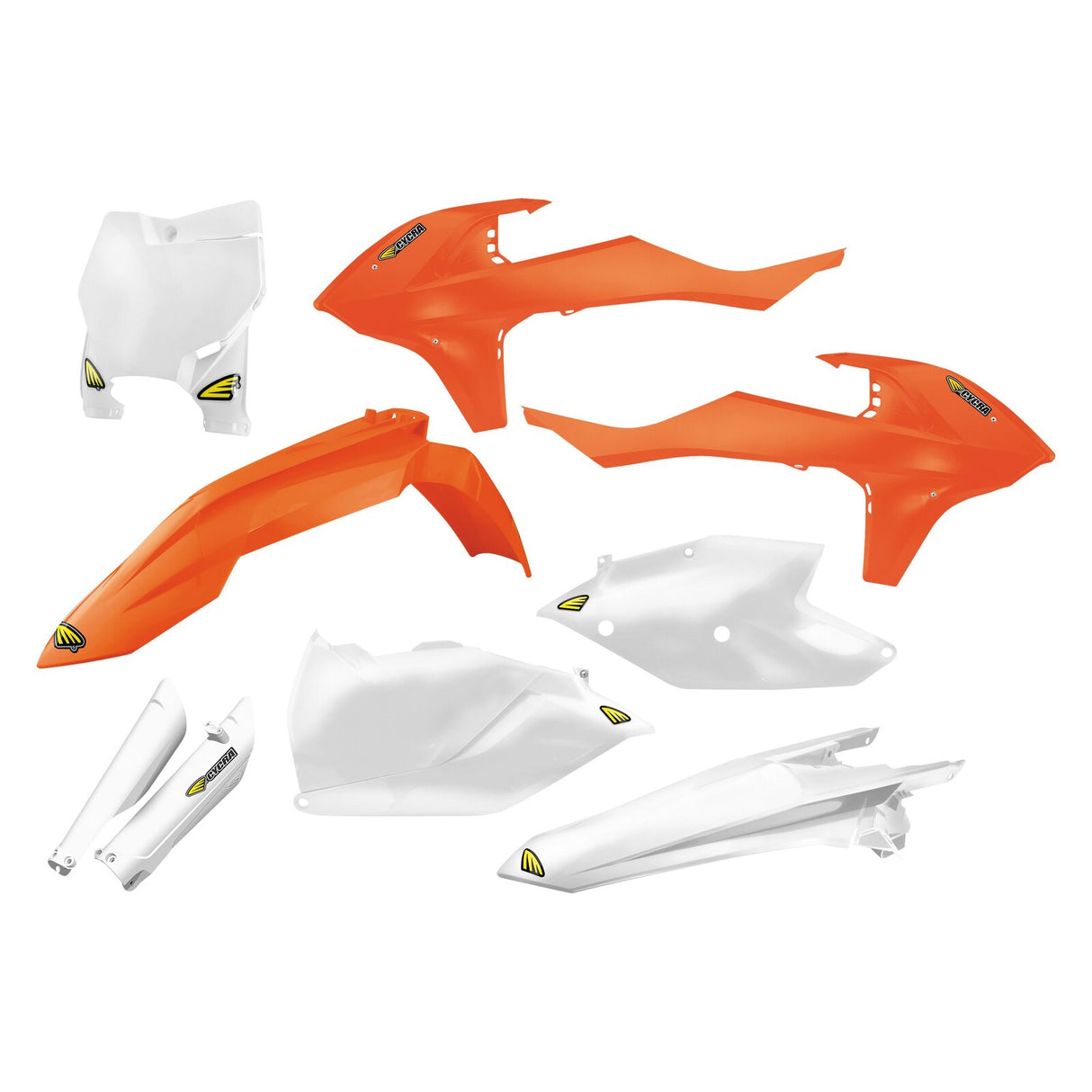 Cycra Powerflow Plastics Body Kit OEM Colours for KTM SX/SX-F/XC-F 16-20