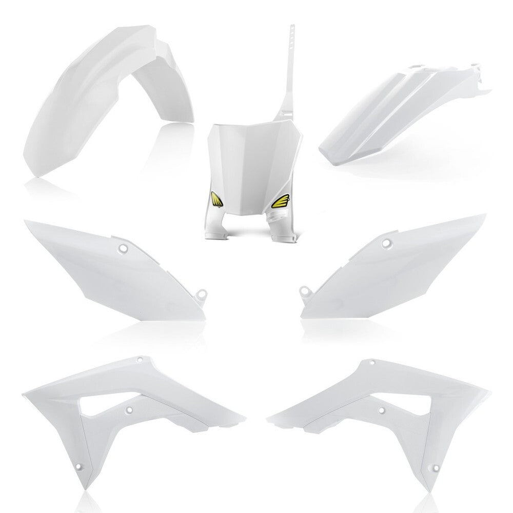 Cycra 5 Piece Replica Plastics Body Kit White for Honda CRF250R 18-20/CRF450R 17-20