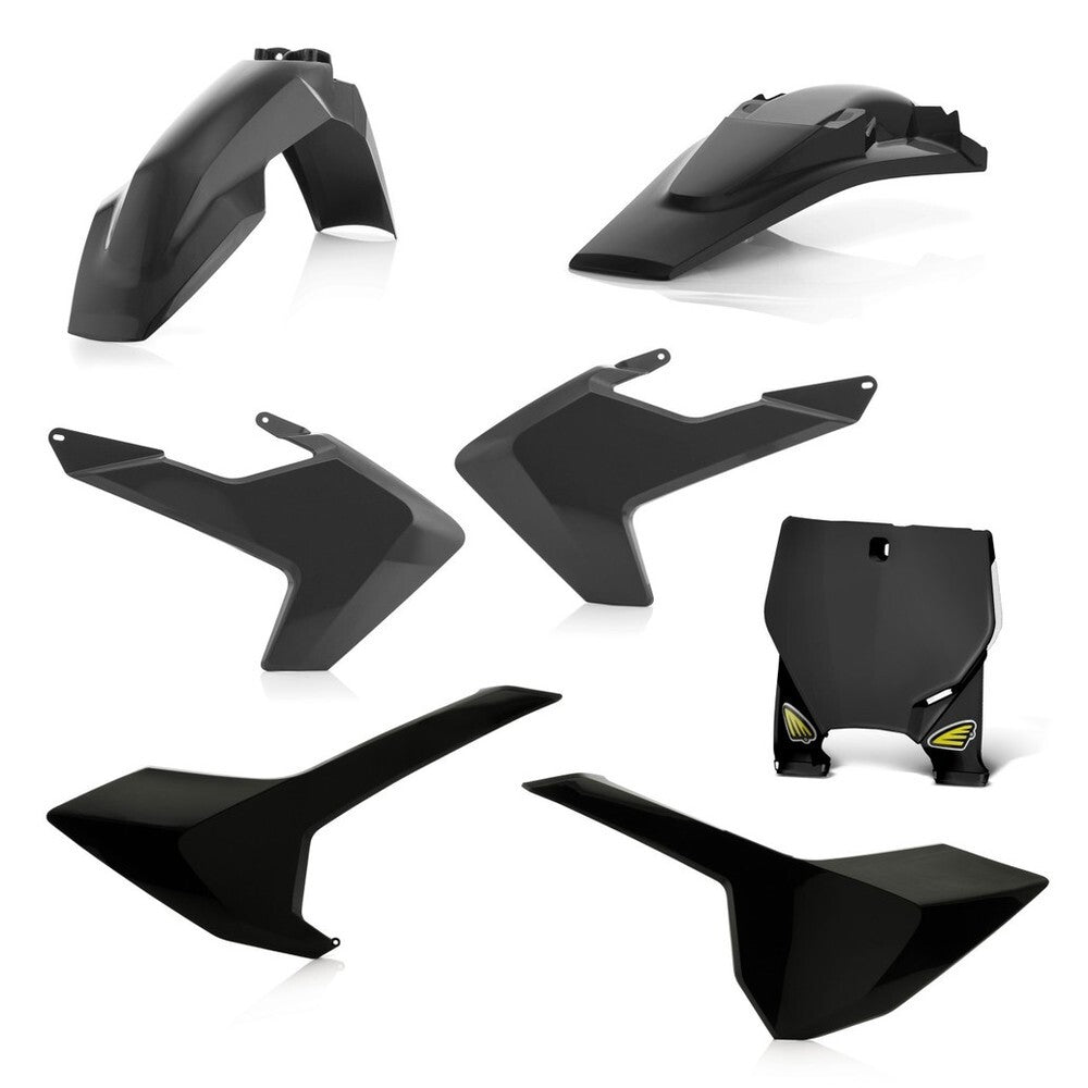 Cycra 5 Piece Replica Plastics Body Kit Black for Husqvarna TC/FC 16-20