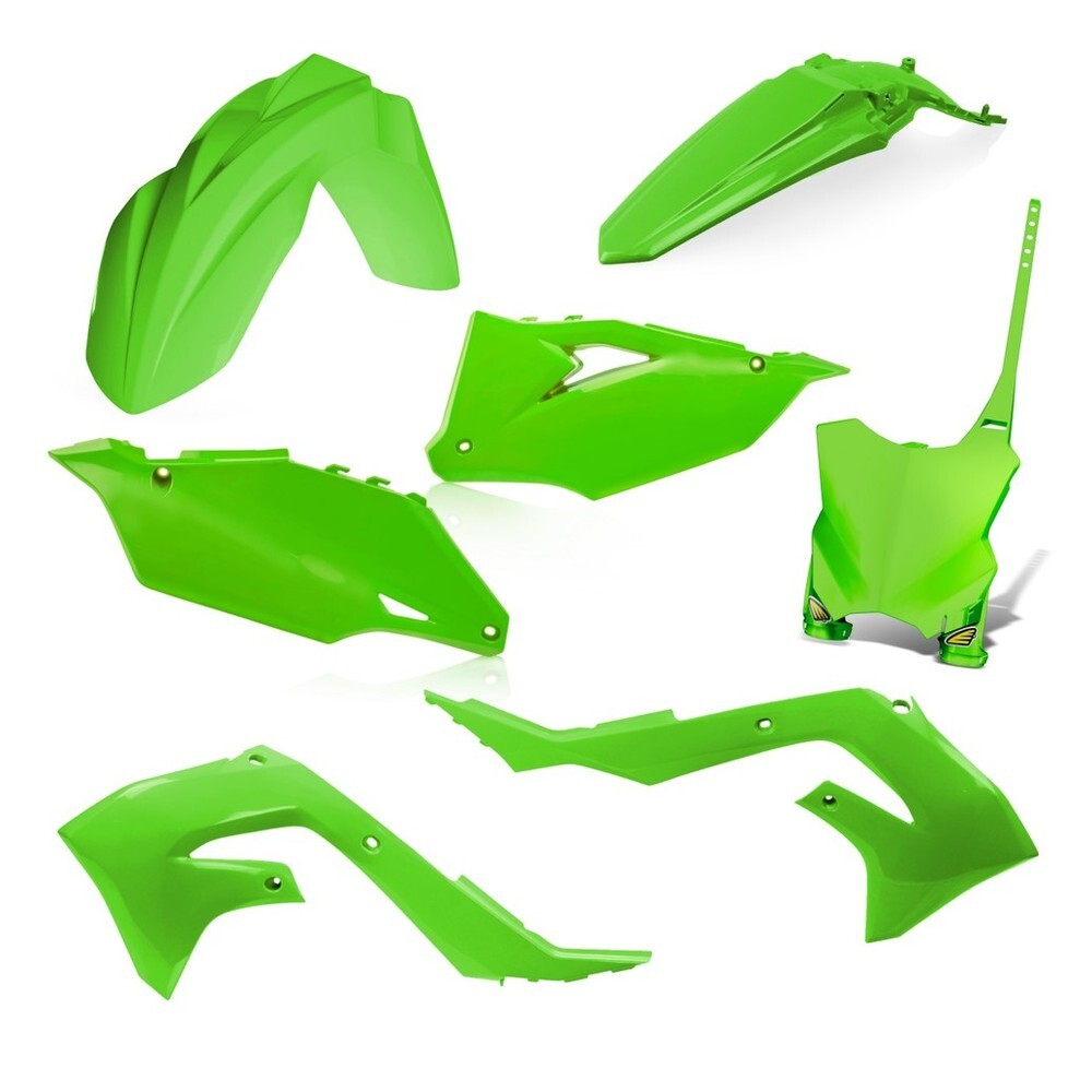 Cycra 5 Piece Replica Plastics Body Kit Green for Kawasaki KX450F 19-20