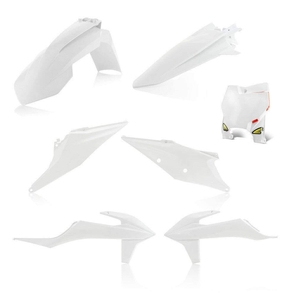 Cycra 5 Piece Replica Plastics Body Kit White for KTM SX/SXF 19-20