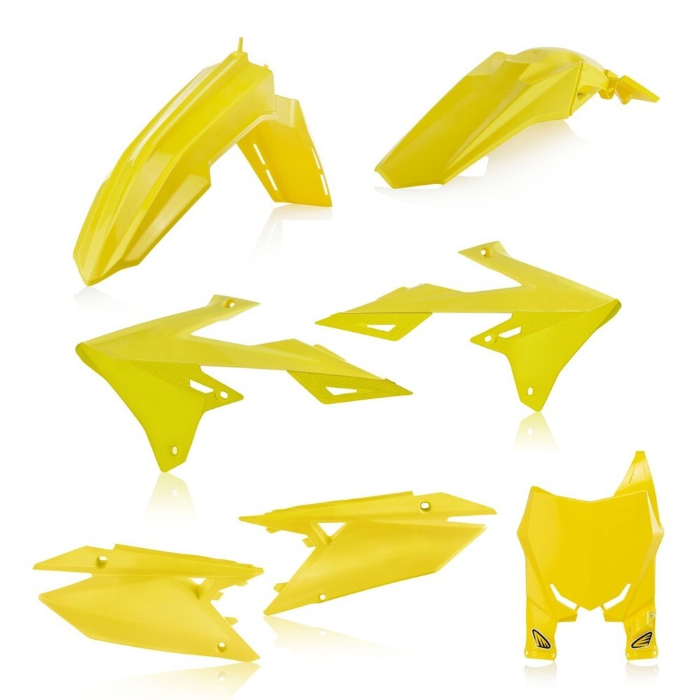 Cycra 5 Piece Replica Plastics Body Kit Yellow for Suzuki RMZ250 19-20/RMZ450 18-20