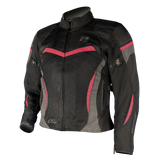 MotoDry Clio Black/Magenta Textile Womens Jacket