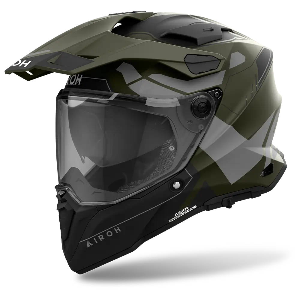 Airoh Commander 2 Reveal Military Green Helmet