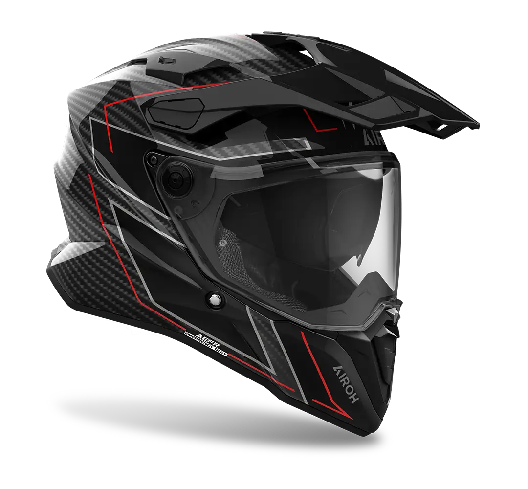 Airoh Commander 2 Carbon Stylish Gloss Helmet