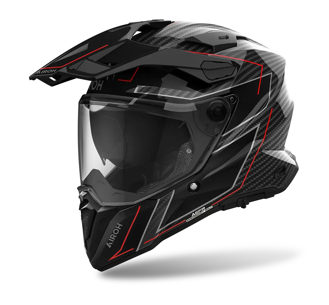 Airoh Commander 2 Carbon Stylish Gloss Helmet