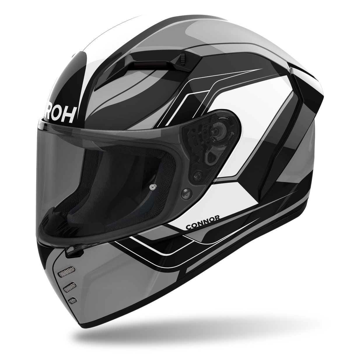 Airoh Conner Dunk Gloss Black Helmet