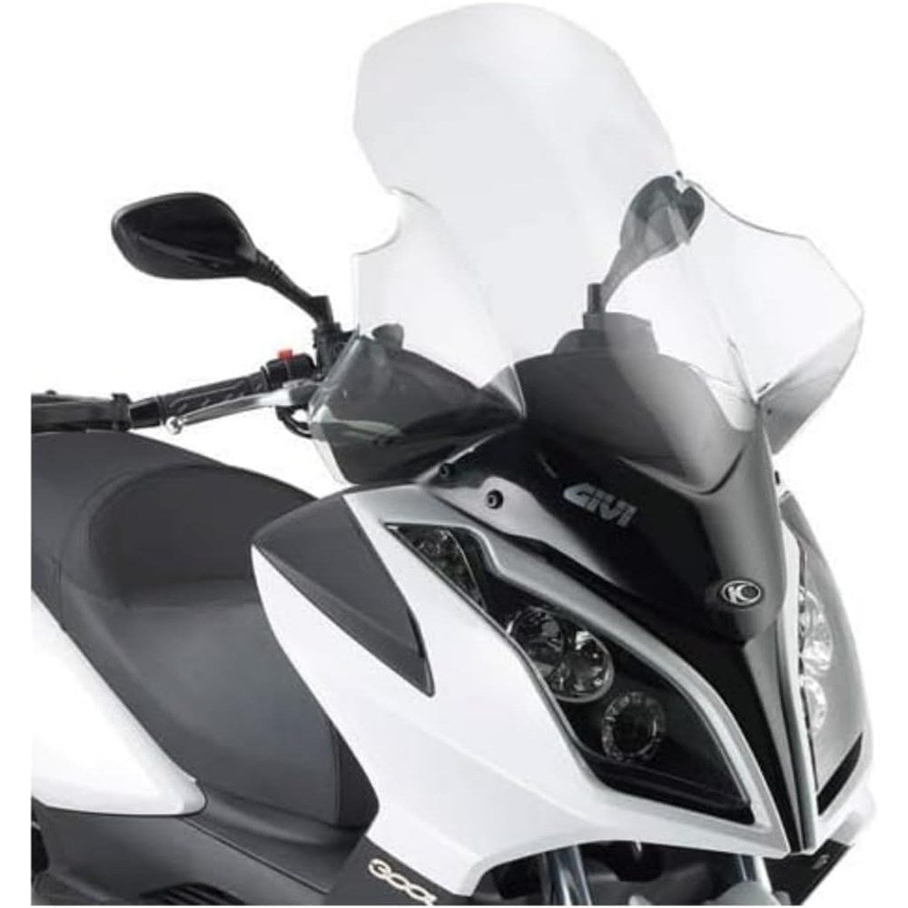 Givi D294ST Clear Windshield 81.5 x 64cm for Kymco Downtown 125i-200i-300i 09-17/XTown 125-300 16-25